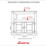 MPO Móveis - Rack Pequeno