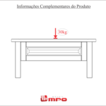 MPO Móveis - Mesa de Centro