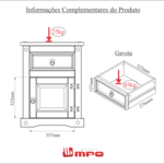 MPO Móveis - Mesa de Cabeceira