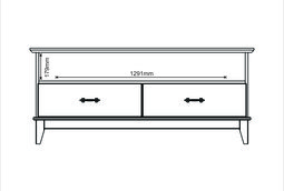 MPO Móveis - Rack 1400 Bella